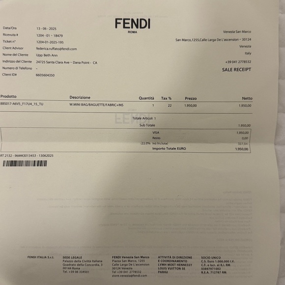Fendi Baguette mini “perfect” - Picture 12 of 12